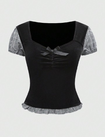 
						Bluza Romwe, negru