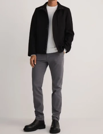 Jacheta Reserved, negru Negru