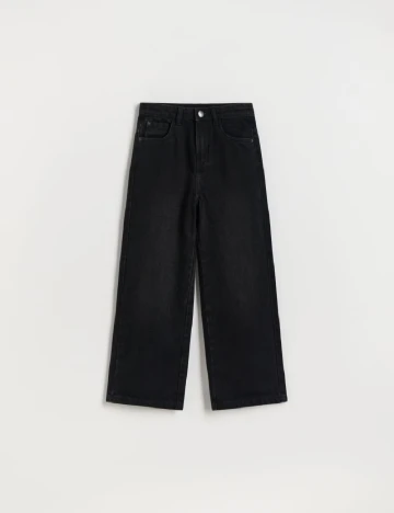 Blugi Reserved, negru Negru