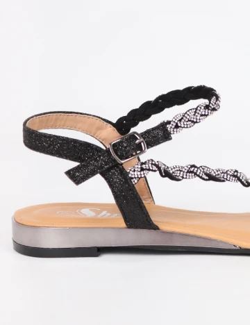 Sandale SHEIN, negru Negru