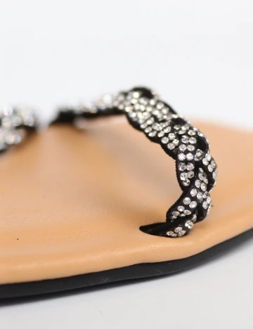 Sandale SHEIN, negru Negru