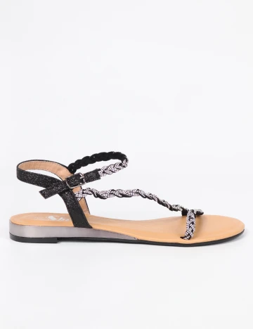 Sandale SHEIN, negru Negru