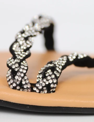 Sandale SHEIN, negru Negru
