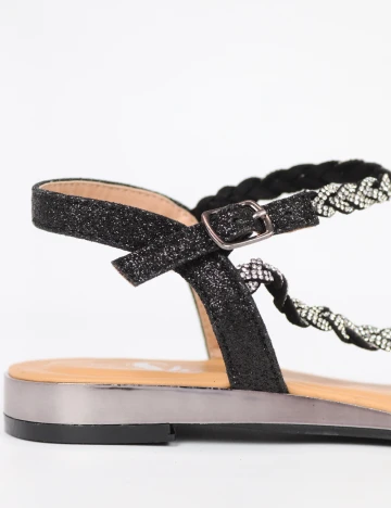 Sandale SHEIN, negru Negru