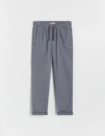 Pantaloni Reserved, gri petrol