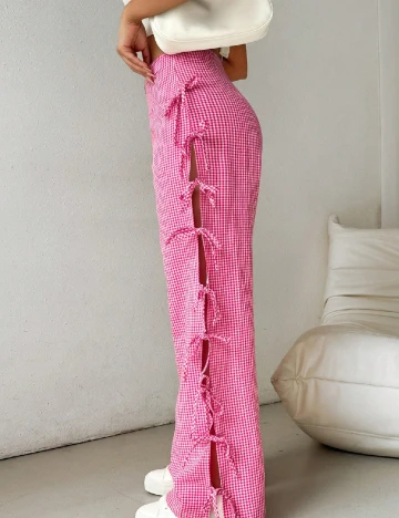 Pantaloni SHEIN, roz