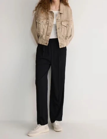 Pantaloni Reserved, negru