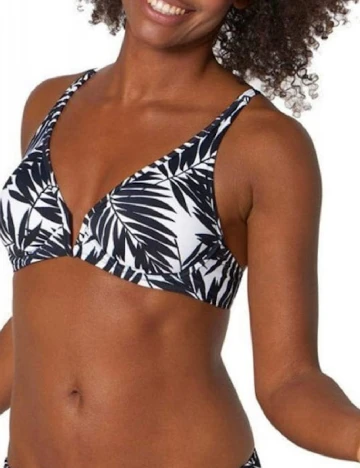 Sutien de baie Sloggi by Triumph, alb/negru