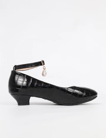 Pantofi Shein Kids, negru