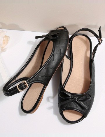 
						Sandale SHEIN, negru