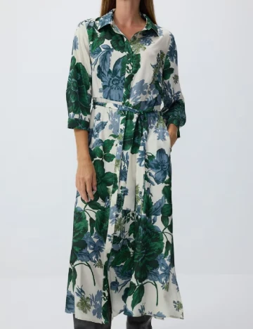 Rochie medie Reserved, floral print Floral print