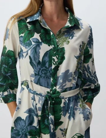 Rochie medie Reserved, floral print Floral print