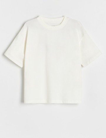 
						Tricou Reserved, alb