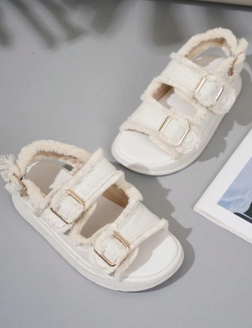 
						Sandale Shein Kids, ecru