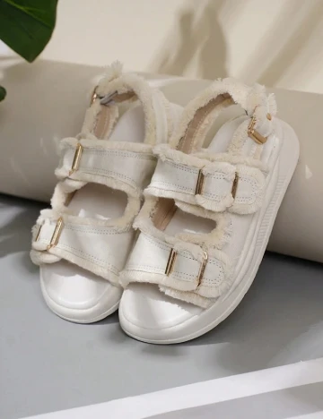 Sandale Shein Kids, ecru