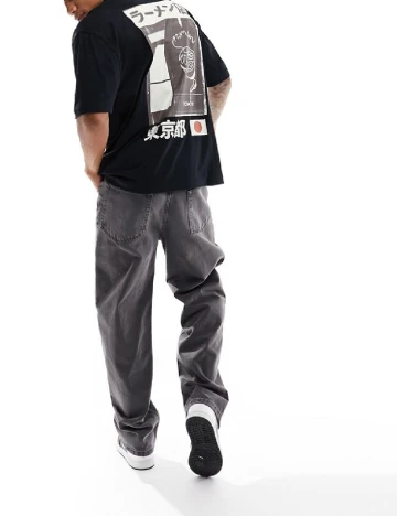 Tricou Oversize ASOS, negru