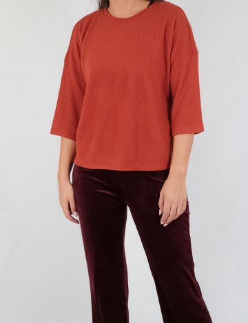Bluza Only, portocaliu, XS