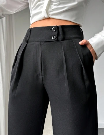 Pantaloni SHEIN, negru