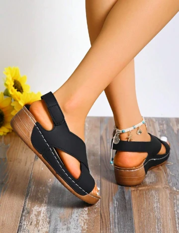 Sandale SHEIN, negru