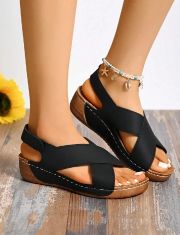 Sandale SHEIN, negru