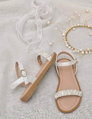 Sandale Shein Kids, auriu