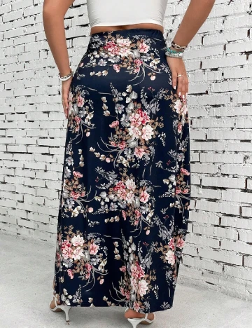 Fusta SHEIN CURVE, bleumarin