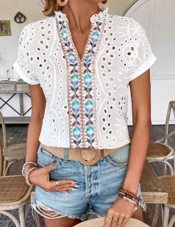 Bluza SHEIN, alb