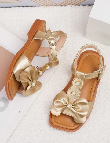 Sandale Shein Kids, auriu Galben