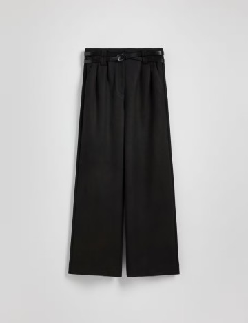 Pantaloni Reserved, negru