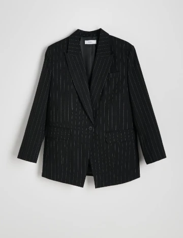 Sacou Reserved, negru