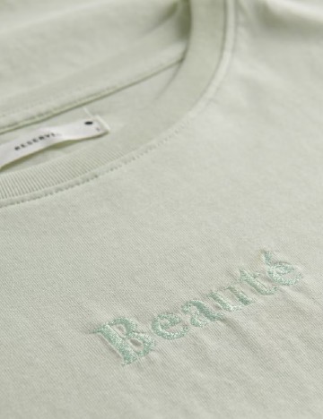 Tricou Reserved, verde pal