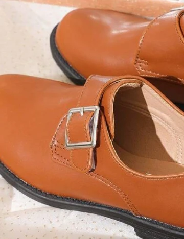 Pantofi Shein Kids, maro Maro