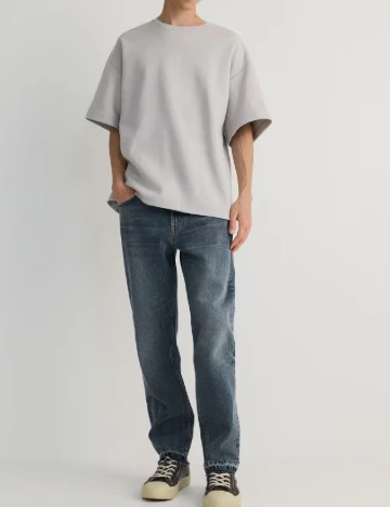 Tricou Oversize Reserved, gri