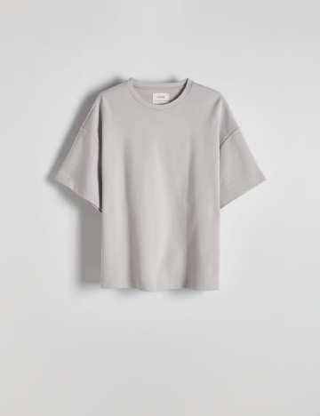 Tricou Oversize Reserved, gri