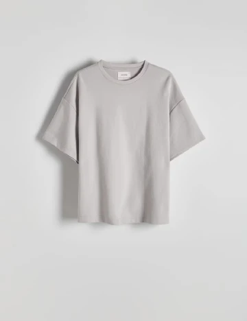 Tricou Oversize Reserved, gri
