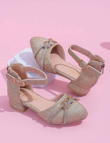 Sandale Shein Kids, auriu