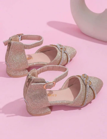 Sandale Shein Kids, auriu