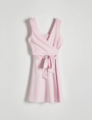 Rochie scurta Reserved, roz