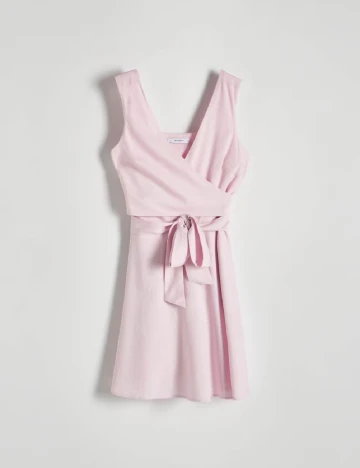 Rochie scurta Reserved, roz