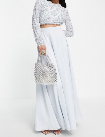 
						Fusta ASOS, bleu