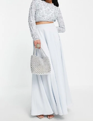 Fusta ASOS, bleu