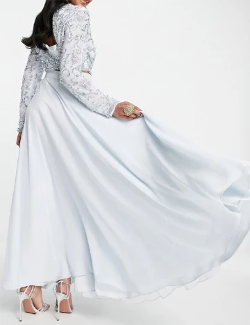 Fusta ASOS, bleu