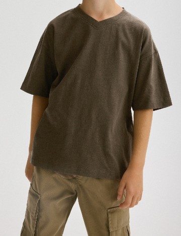 
						Tricou Reserved, verde inchis