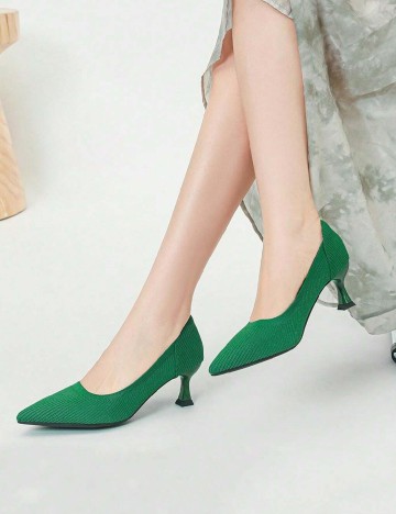 Pantofi SHEIN, verde