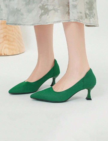 Pantofi SHEIN, verde