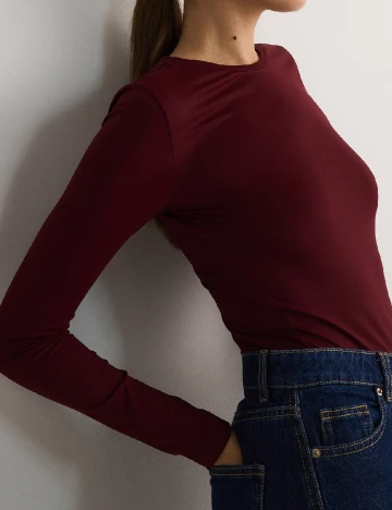 Bluza Reserved, visiniu