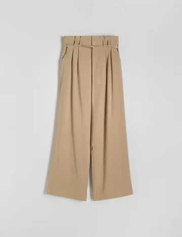 Pantaloni Reserved, bej
