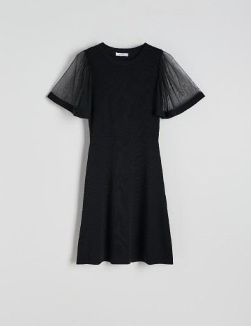 Rochie scurta Reserved, negru