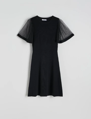 Rochie scurta Reserved, negru