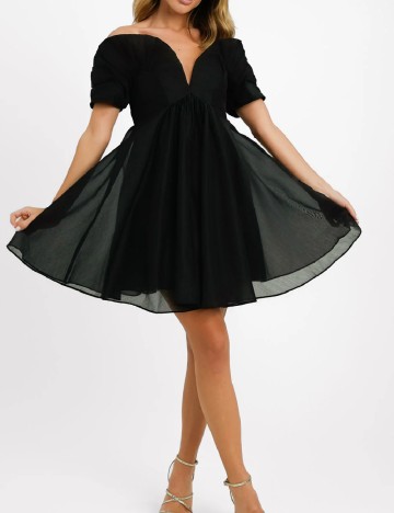 
						Rochie scurta ASOS, negru
